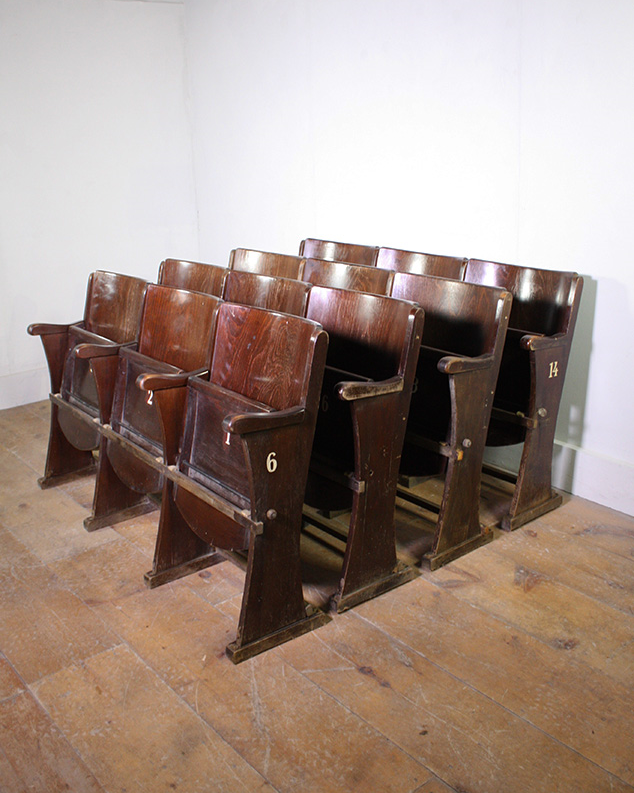 Wooden Cinema Seats x