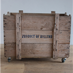 holland box on castors.