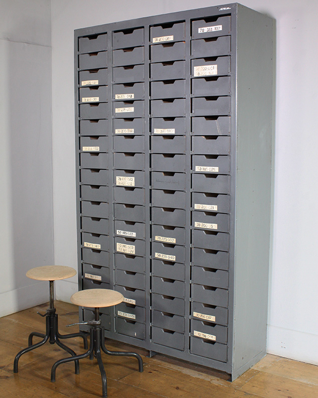 Grey Multi Drawer Units