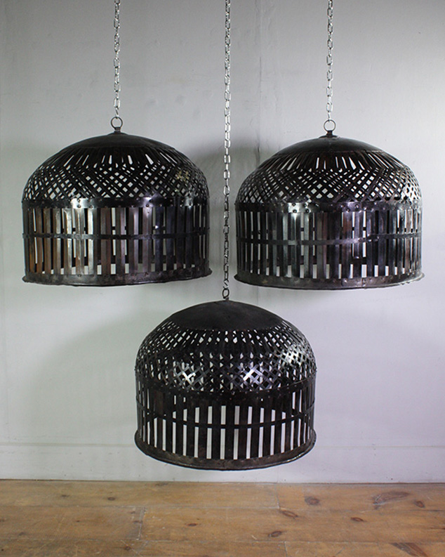 Reproduction Indian Caged Lights