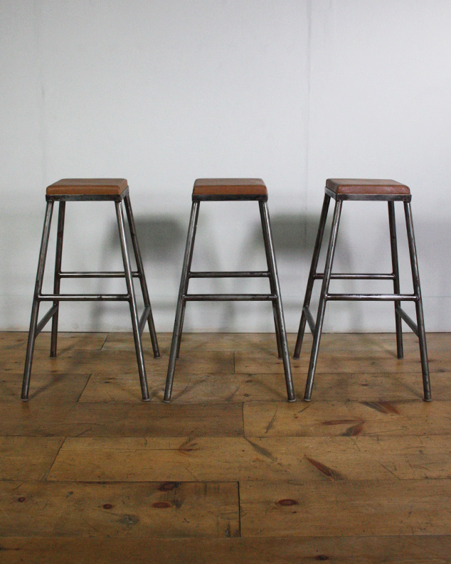 New High Metal Bar Stools.