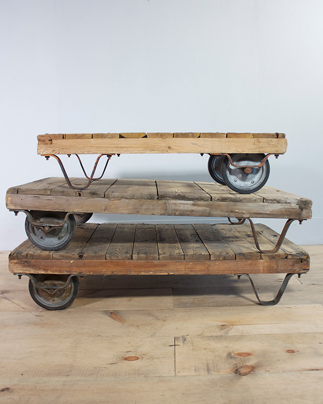 Wooden Trolley Table