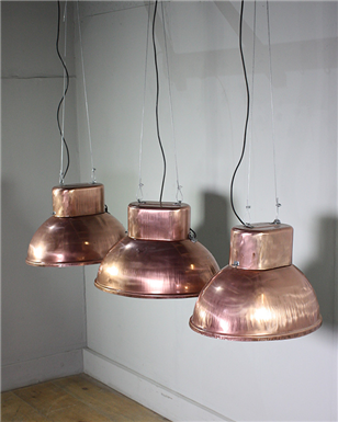 Copper Industrial lights