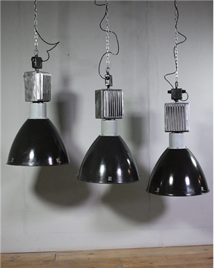 Large Czech Factory Lights