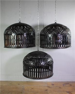 Reproduction Indian Caged Lights 