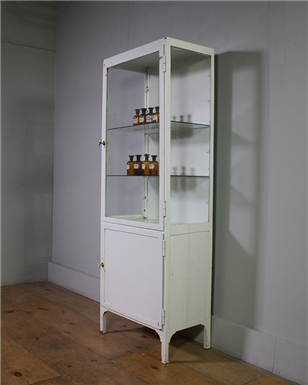 Single White Medical Cabinet 