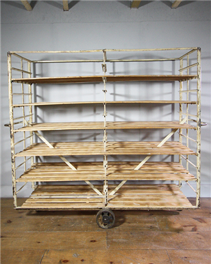 Huge Bakery Rack on Wheels