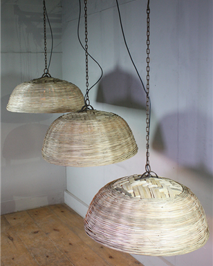 Wicker Pendant Lights