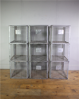 Large Metal Crates