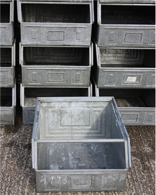 large industrial bins