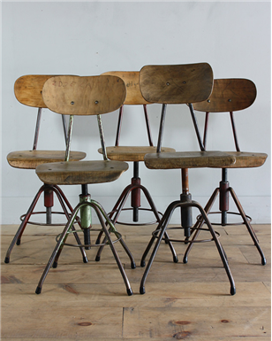 round backed machinist stools