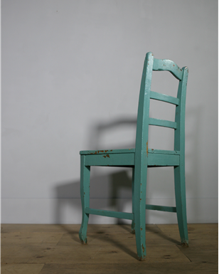 turquoise hungarian chair