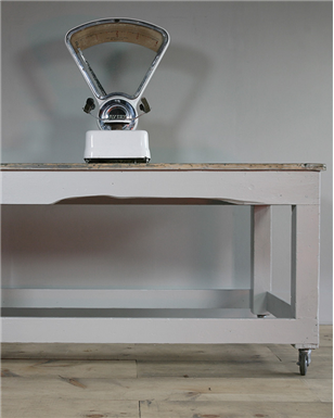 farmhouse Kitchen Table on Castors