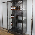 Vintage Steel Medical Cabinet