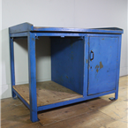 Blue Industrial Cabinet