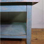 Blue 3 Metre Wooden Table