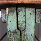 Industrial green Table x