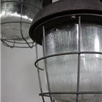Industrial Caged lights