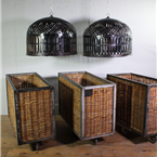 Reproduction Indian Caged Lights