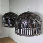 Reproduction Indian Caged Lights