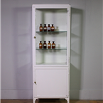 Single White Medical Cabinet 