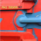 Red and Blue Foundry Mold