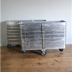 Aluminium Metal Storage Carts