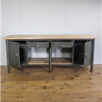 Grey Industrial Workbench