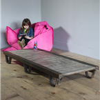 Industrial Low Pallet Table