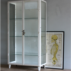 White Medical Cabinet