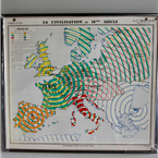 French School Climate Map 1950's